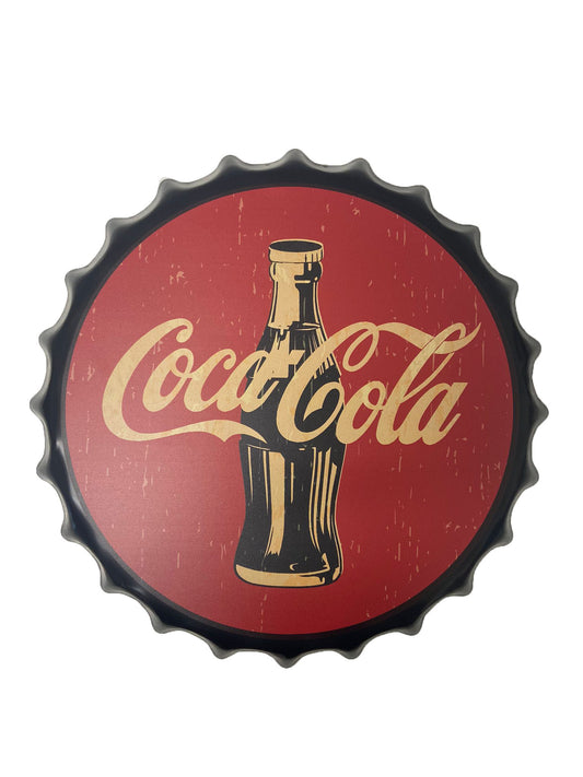BOTTLE CAP ASSORTED DESIGN SIGN (1CT)