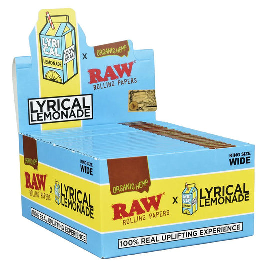 RAW X LYRICAL LEMONADE KING SIZE PAPER 50 PACKS (1CT)