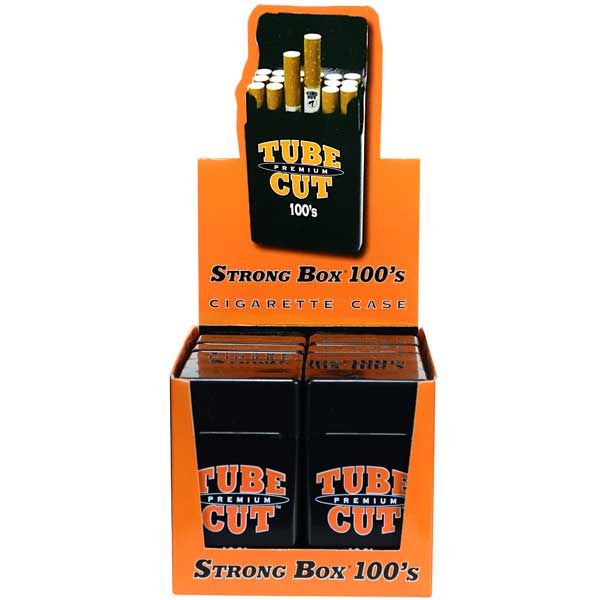 STRONG BOX TC 100MM CIGARETTE CASE (12CT)