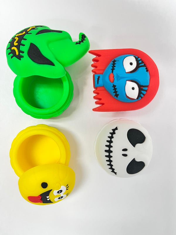 2" ASST WAX SILICONE CONTAINER  (8CT)