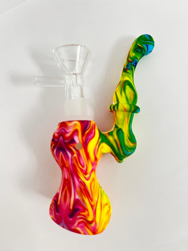 5" SILICONE MINI WATER PIPE (1CT)