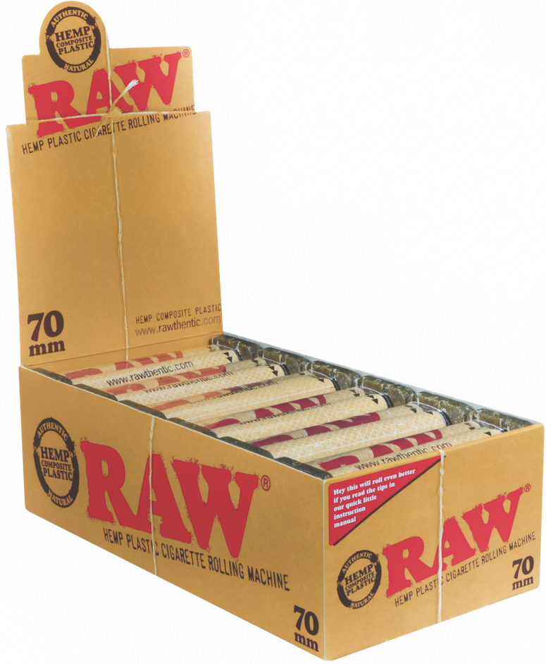 RAW ECO PLASTIC ROLLER 70MM (12CT)
