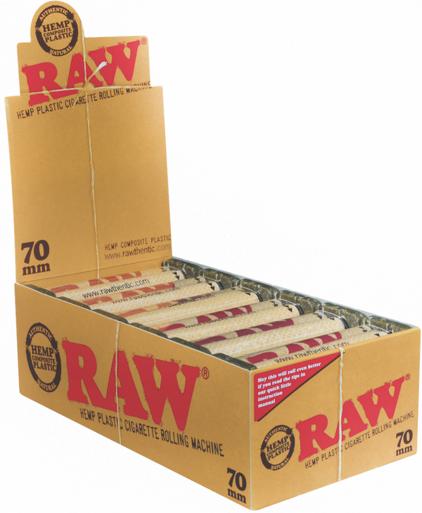 RAW ECO PLASTIC ROLLER 70MM (12CT)