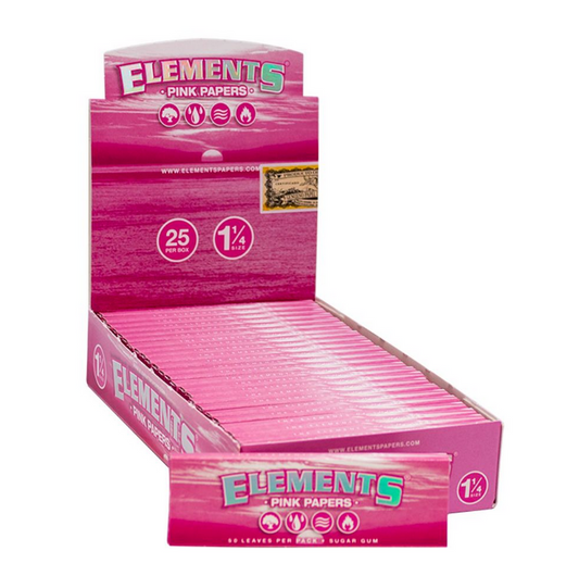 Elements 1-1/4 Pink Paper Magnet Packs (25ct)