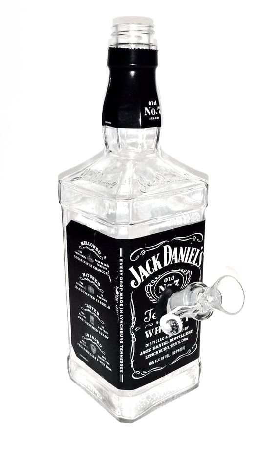 10" LIQUOR BOTTLE STYLE WATER PIPE ASSORTED (1CT)