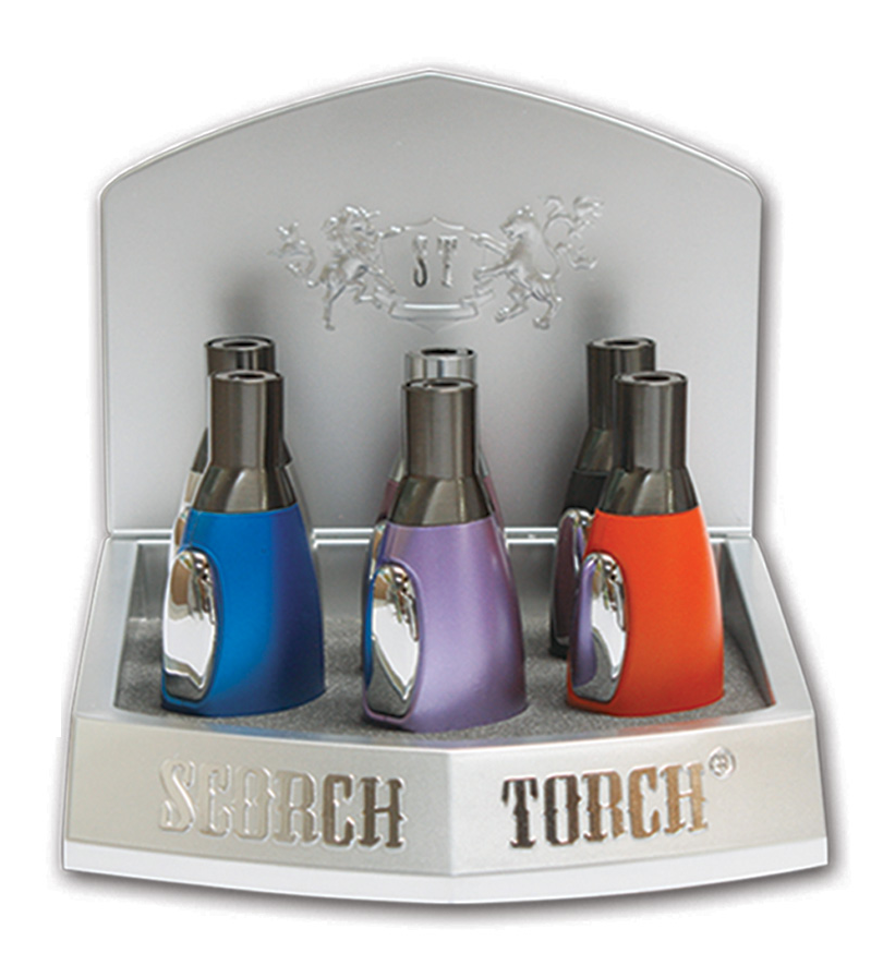 SCORCH PREMIUM ADJUSTABLE TORCH DISPLAY (12CT)