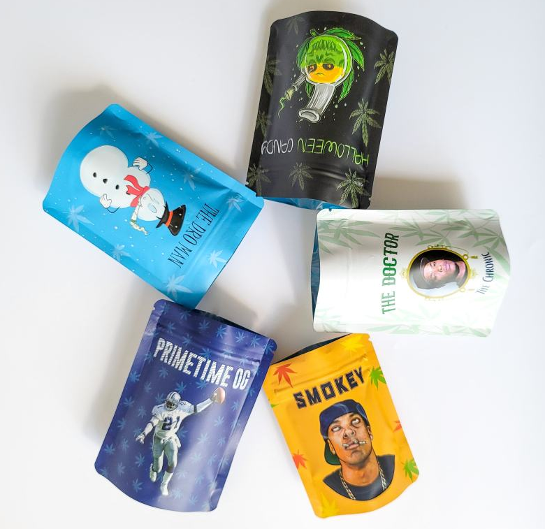 ASSORTED MYLAR BAGGIES 3.5g (50CT)