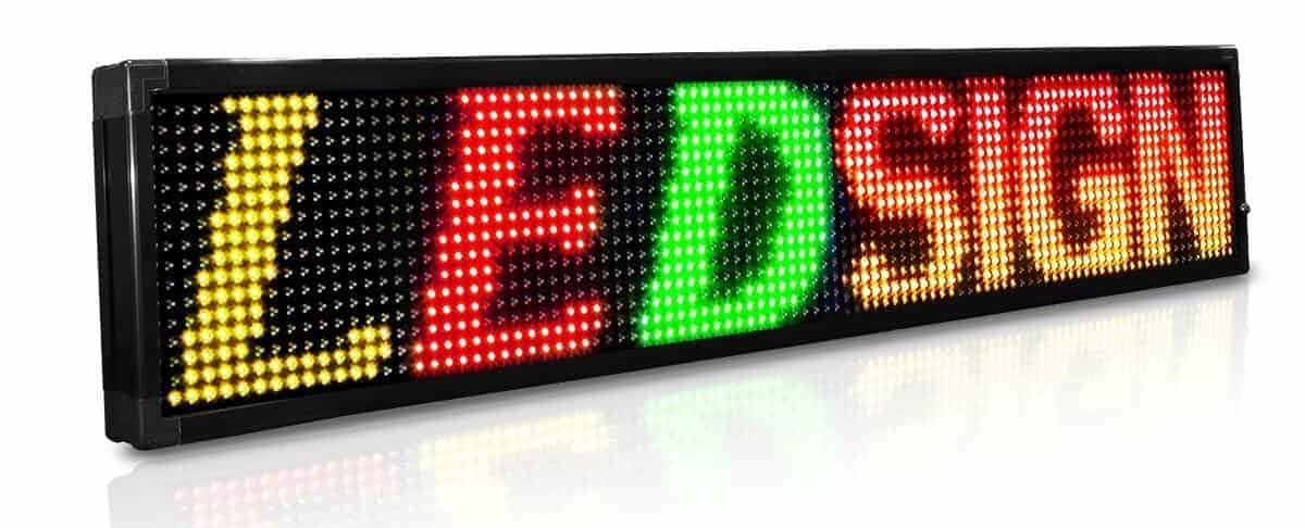 SMALL PROGRAMMABLE LED SIGN (1CT) – Warehouse Fever