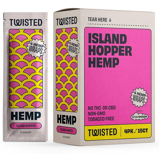TWISTED HEMP 4/15PK ISLAND HOPPER (1CT)