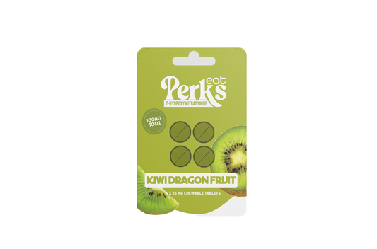 EAT PERKS 7 HYDROXY 4PK MINI TABLET KIWI DRAGON (10CT)