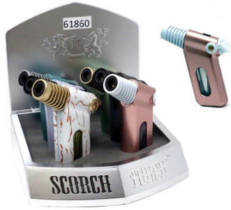 SCORCH TALL SINGLE PREMIUM TORCH DISPLAY (6CT)