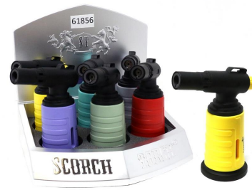 SCORCH SINGLE POWERFUL PREMIUM TORCH DISPLAY (6CT)