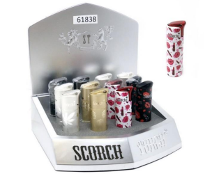 SCORCH TUBULAR SINGLE PREMIUM TORCH DISPLAY (12CT)