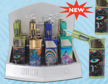 SCORCH ANGEL PREMIUM TORCH DISPLAY (12CT)