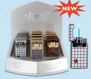 SCORCH SINGLE FLAME DUAL TORCH DISPLAY (12CT)