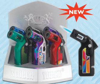SCORCH SINGLE FLAME PUNCH TORCH DISPLAY (12CT)