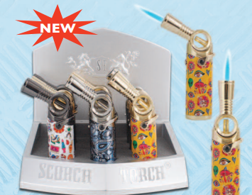 SCORCH ADJUSTABLE TORCH DISPLAY (9CT)