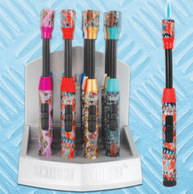 SCORCH SINGLE FLAME PENCIL TORCH DISPLAY (12CT)