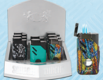 SCORCH 3T TORCH ASSORTED COLORS (9 CT)