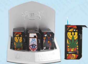 SCORCH SIDE PRESS TORCH ASSORTED DESIGNS (8 CT)