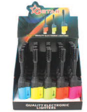 GSTAR TALL BENDABLE TORCH ASSORTED NEON COLORS (20 CT)