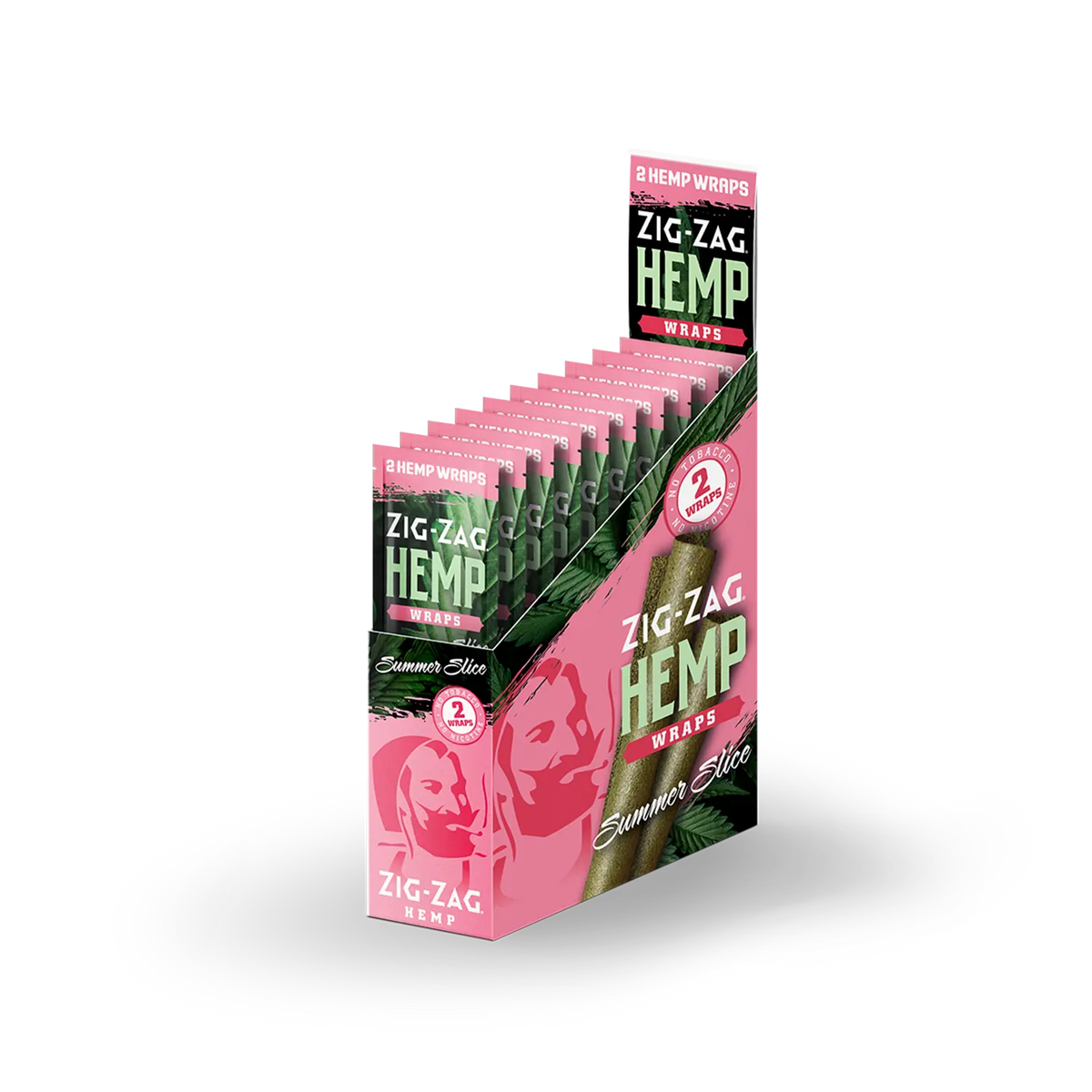 Zigzag Hemp Wraps Summer Slice (2x25ct)