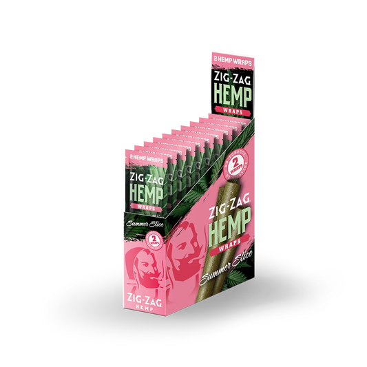 Zigzag Hemp Wraps Summer Slice (2x25ct)