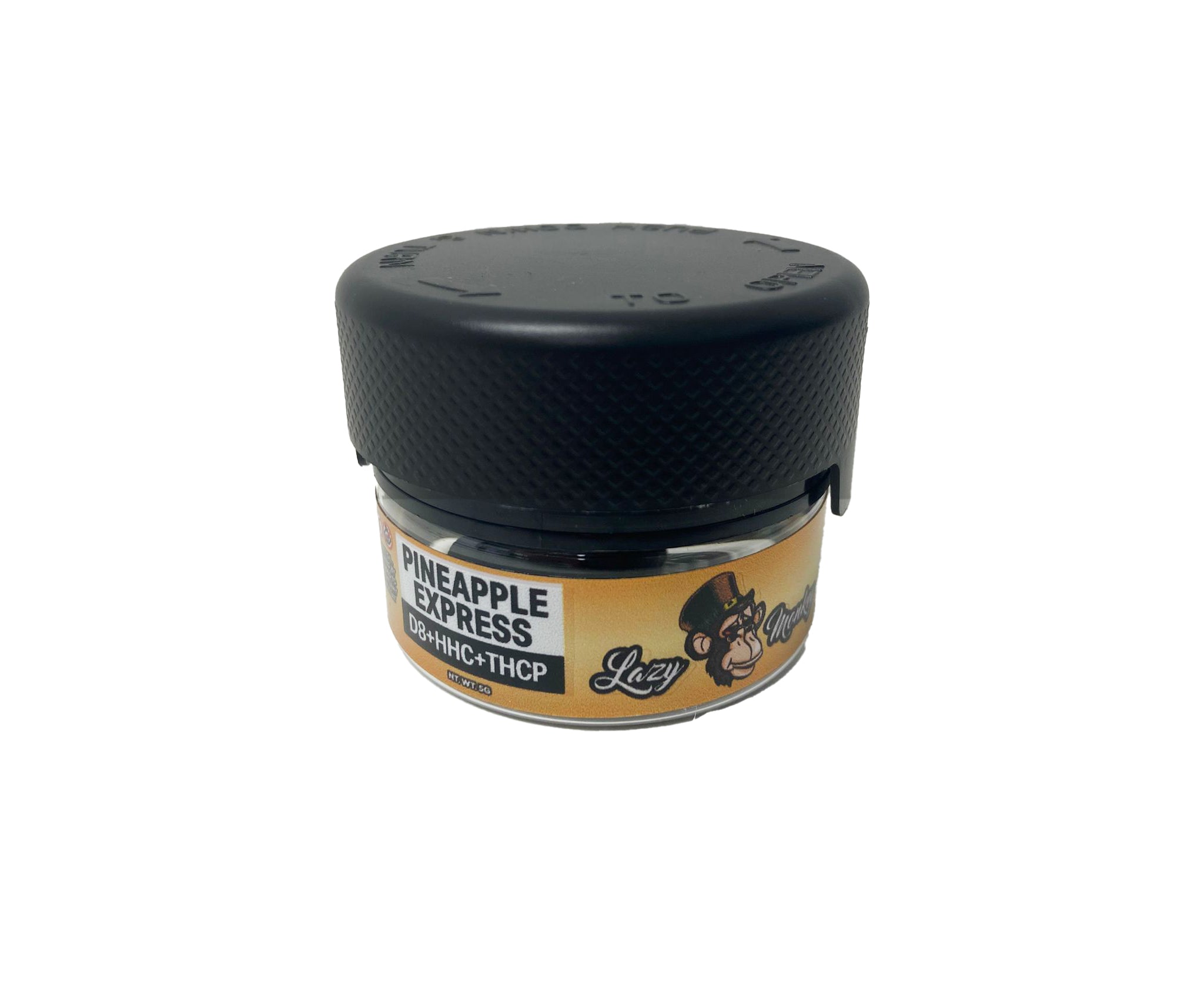 LAZY MONKEY MORROCAN HASH 5000mg D8+HHC+THCP SATIVA-PINEAPPLE EXPRESS ...