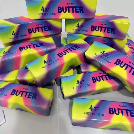 TIE DYE BUTTER SQUISHY