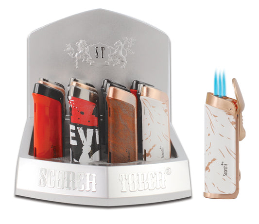 SCORCH PREMIUM TRIPLE TORCH DISPLAY (12CT)