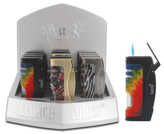 SCORCH PREMIUM SEE THRU TORCH DISPLAY (12CT)
