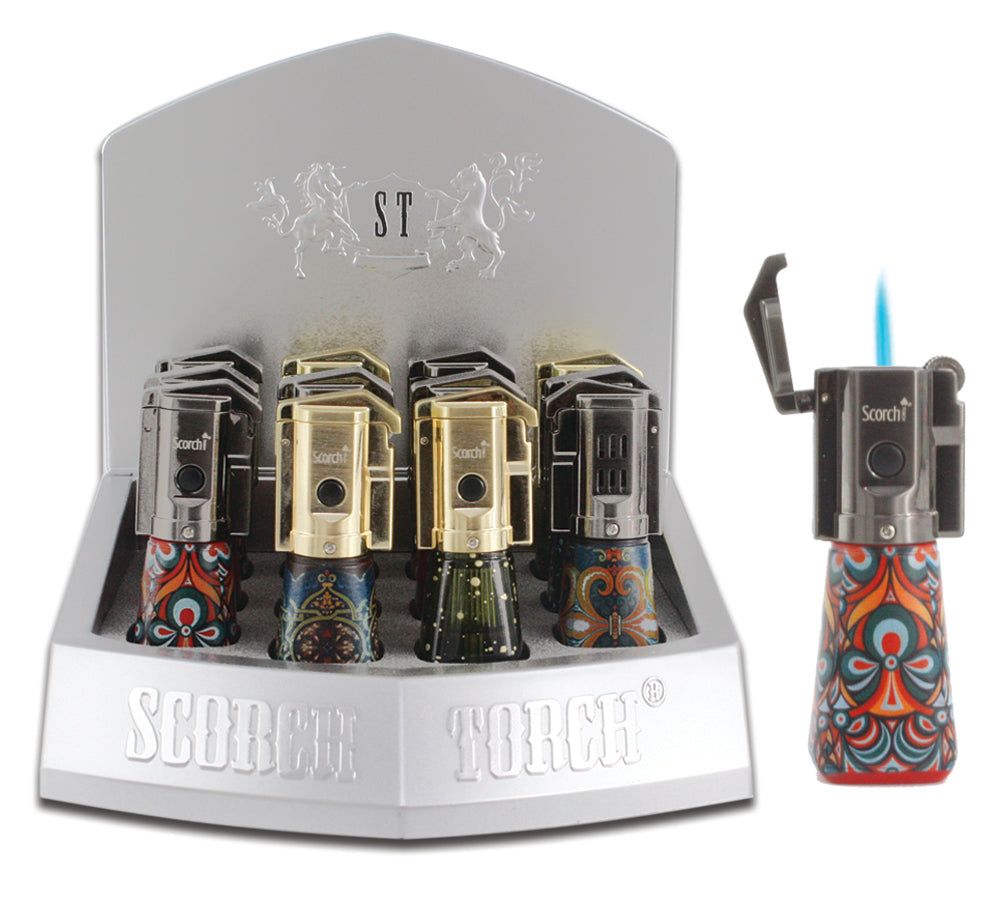 Torch Display Rack SCORCH PREMIUM DUAL FUNCTION TORCH DISPLAY (12CT) – Warehouse Fever