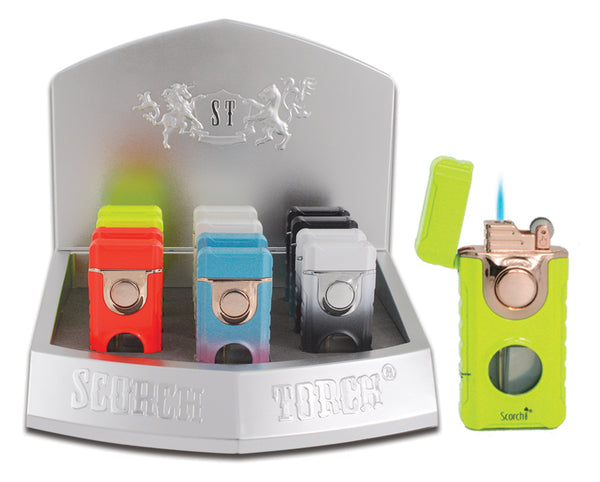 SCORCH PREMIUM DUAL SEE THRU TORCH DISPLAY (12CT)