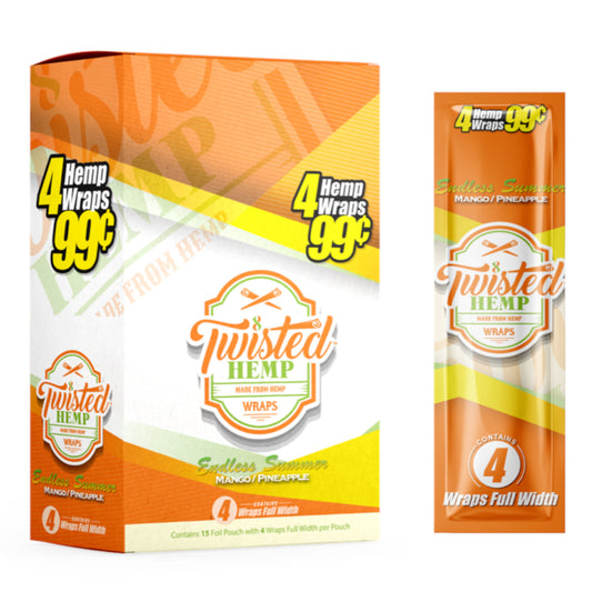 TWISTED HEMP 4/15PK ENDLESS SUMMER (1CT)