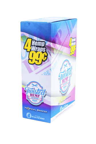 TWISTED HEMP 4/15PK TROPICAL BREEZE (1CT)