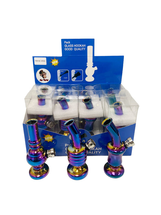RAINBOW WATER PIPE ASSORTED (12CT)