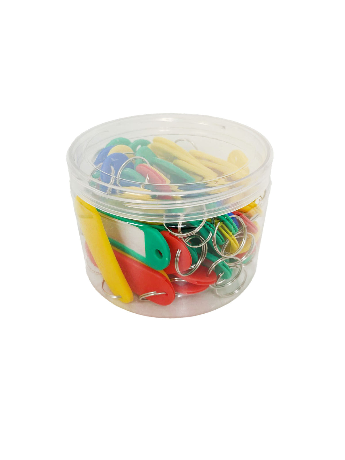 PLASTIC KEYRING TAGS (1CT)
