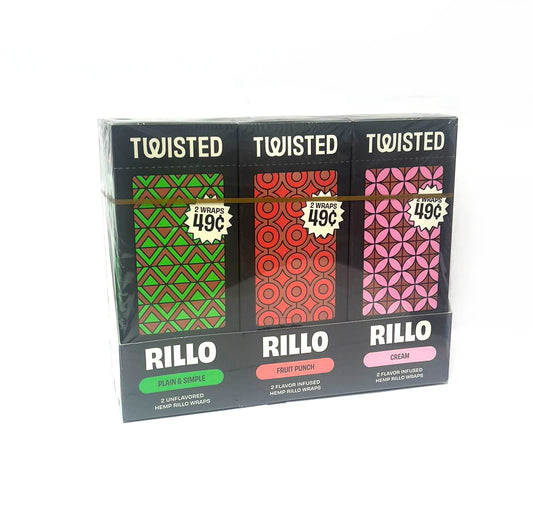 TWISTED RILLO 2/0.49 VARIETY PACK 20 CT (1CT)