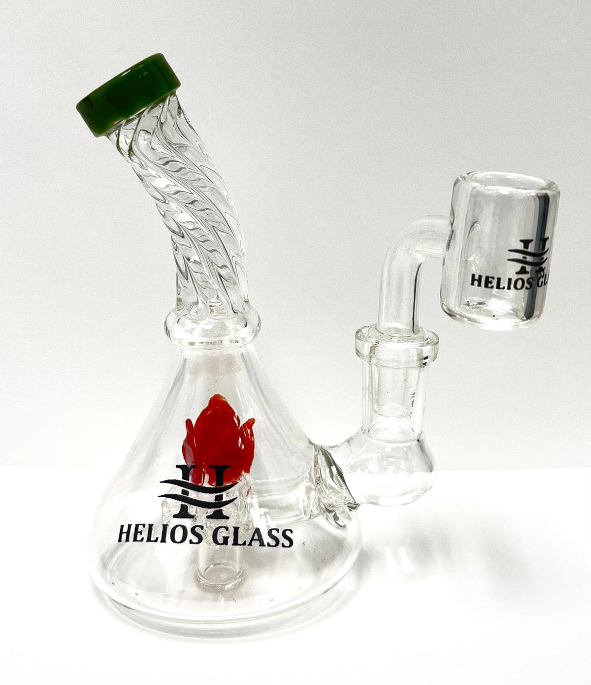 5" HELIOS WATERPIPE W/ 14MM BANGER ASSORTED (1CT)