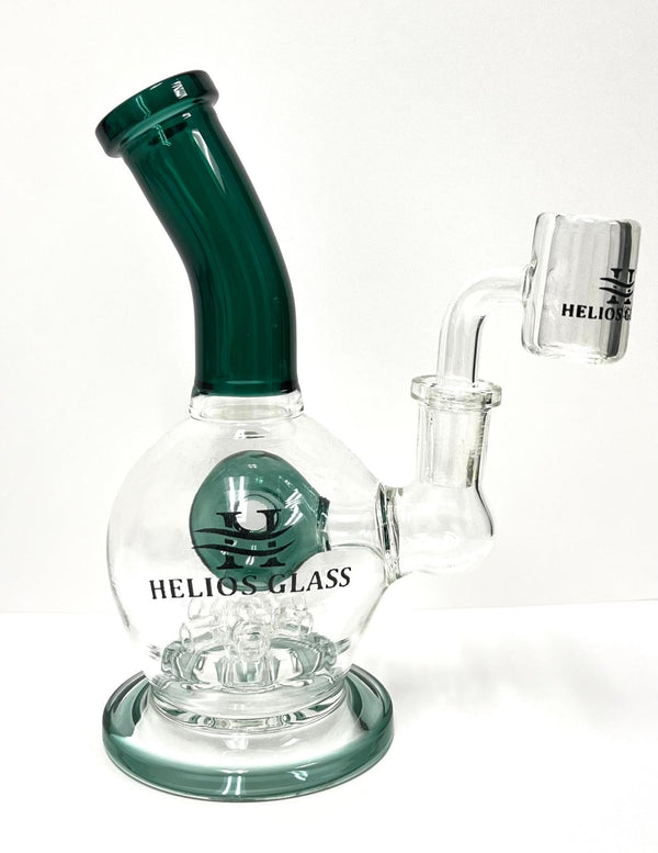 6" HELIOS WATERPIPE W/ 14MM BANGER ASSORTED (1CT)