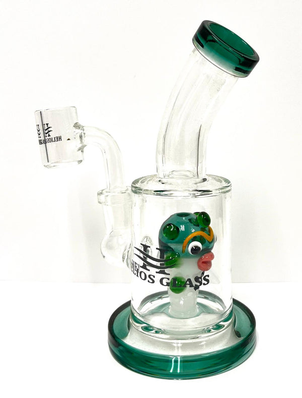 7" HELIOS WATERPIPE W/ 14MM BANGER ASSORTED (1CT)