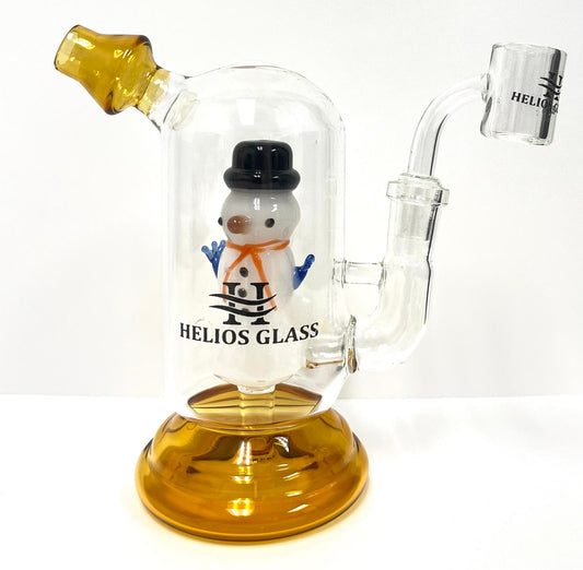 7" HELIOS WATERPIPE W/ 14MM BANGER ASSORTED (1CT)