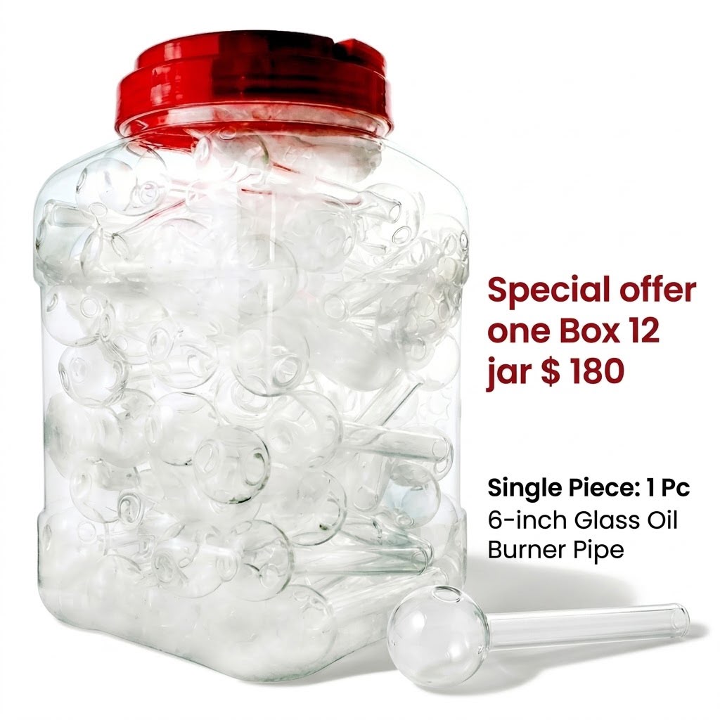 6 INCH OIL BURNER JAR (60PC)