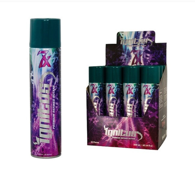 IGNITUS 7X PREMIUM REFINED BUTANE 300 (12CT)