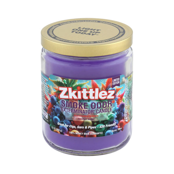 SMOKE ODOR ELIMINATOR ZKITTLEZ CANDLE 13oz (1CT)
