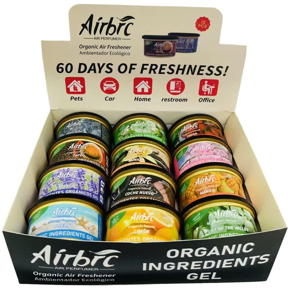 AIRBRC ORGANIC AIR FRESHENER 1.5oz (12CT)