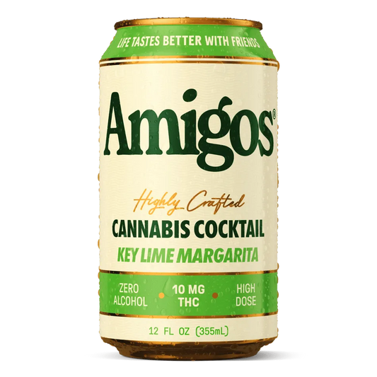 AMIGOS THC-INFUSED COCKTAIL 10MG D9 KEY LIME MARGARITA (4CT)