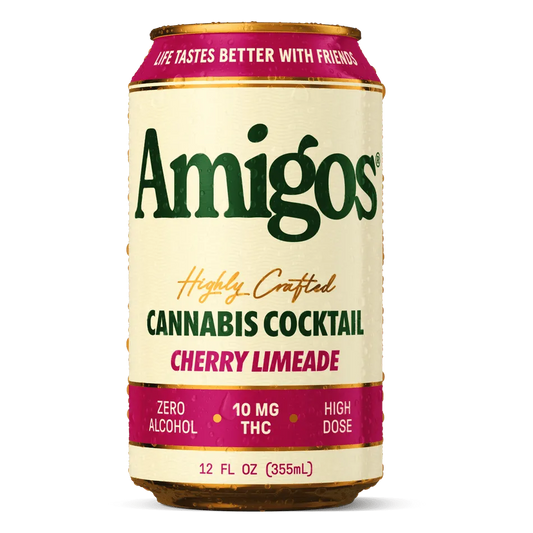 AMIGOS THC-INFUSED COCKTAIL 10MG D9 CHERRY LIMEADE (4CT)