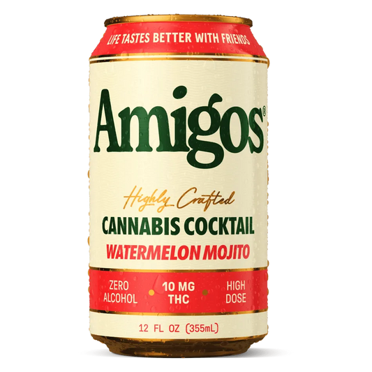 AMIGOS THC-INFUSED COCKTAIL 10MG D9 WATERMELON MOJITO (4CT)