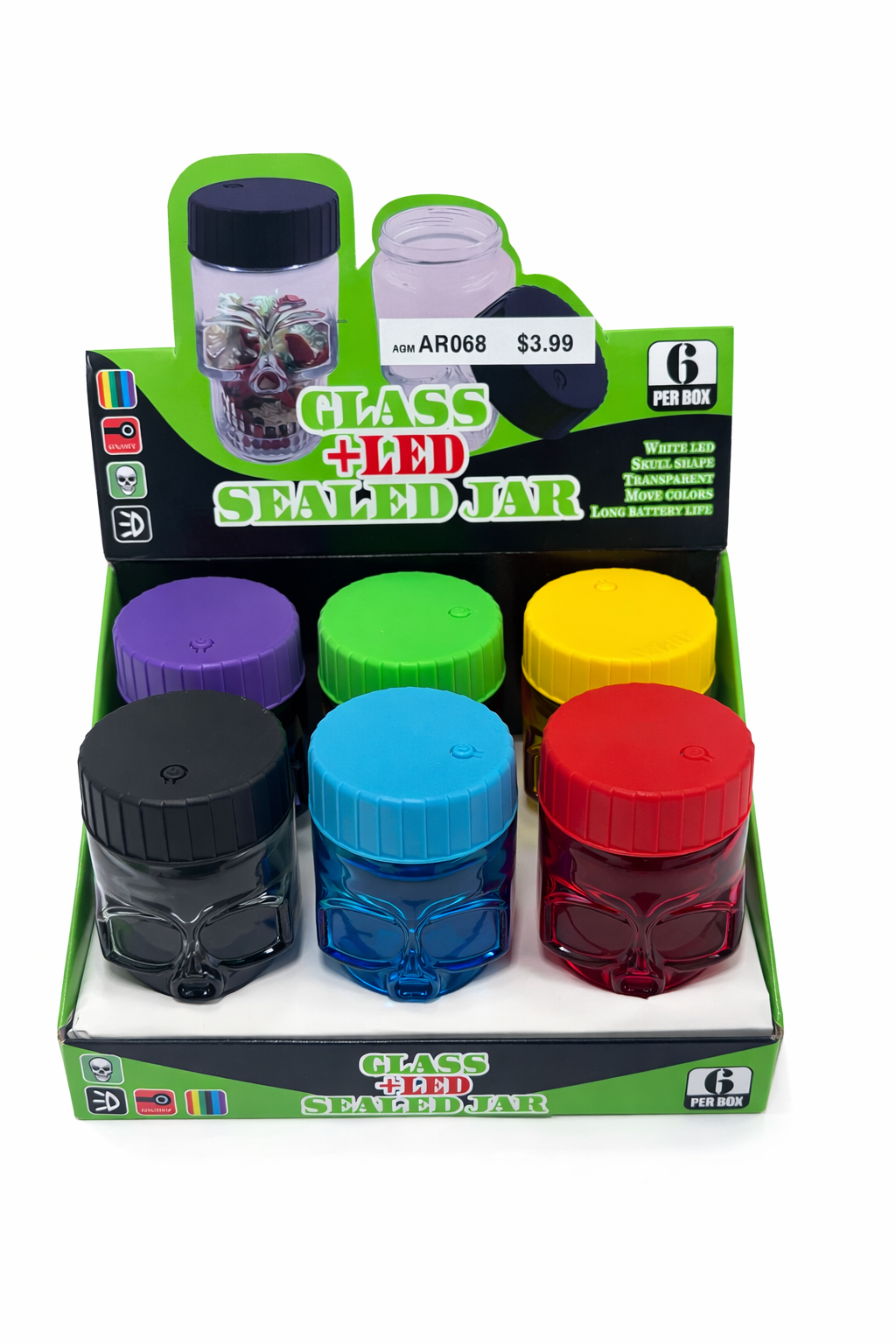 JAR GLASS + WOOD CAP PLAIN (1CT)